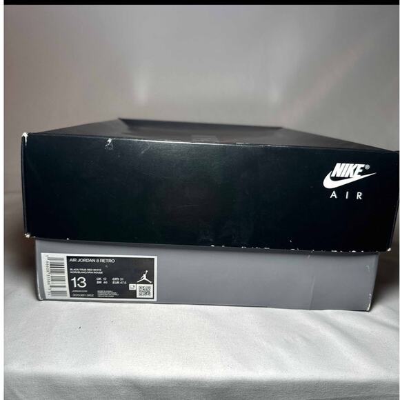 Size 13 - Nike Air Jordan 8 Retro Playoff 2023 Men's Shoes - Picture 8 of 11